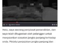 EMEL daripada satu akaun tidak dikenali berbaur ugutan memaparkan tangkap layar video yang disunting menerusi teknologi AI memaparkan gambar wajah Najwan Halimi. - FACEBOOK NAJWAN HALIMI