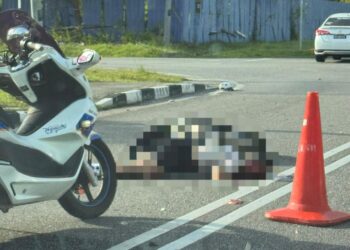 MANGSA meninggal dunia di lokasi kejadian akibat kecederaan parah di kepala selepas kemalangan di Jalan Kuala Muda, Langkawi.