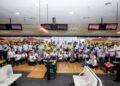 Barisan pemain dari 24 pasukan terdiri daripada media sukan tanahair dan rakan strategik Persatuan Penulis-Penulis Sukan Malaysia (SAM) dalam pertandingan bowling SAM-YAKEB 2025, semalam.