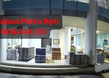 TIGA lelaki warga India  ditahan kerana menyeludup minuman keras tanpa cukai bernilai RM578,250.
