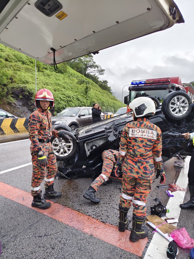 Pelajar Unimap maut, kakak cedera dalam nahas kereta 1 unimap