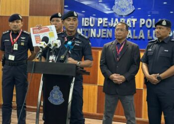 FADIL Marsus pada sidang akhbar di Ibu Pejabat Polis Kontinjen Kuala Lumpur hari ini.