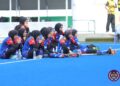 Skuad hoki remaja wanita negara mengadakan Jelajah China bermula semalam hingga 11 November ini.-IHSAN MHC