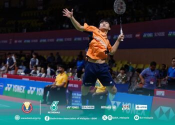 Malaysia tersingkir di tangan China 2-0 pada suku akhir Kejohanan Badminton Remaja Dunia Berpasukan Campuran 2025 di Guwahati Assam, India, hari ini. - IHSAN BAM