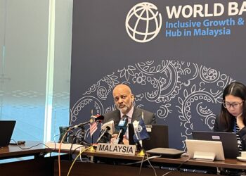 KETUA Ekonomi Bank Dunia untuk Malaysia, Apurva Sanghi
