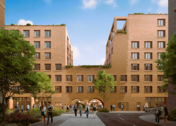 TERLETAK di London, projek Marshgate Lane dengan 321 katil dijangka siap menjelang Tahun Akademik 2028/2029.