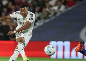 Kylian Mbappe menjadi harapan Real Madrid untuk menjinakkan Juventus dalam saingan Liga Juara-Juara, esok. - AFP