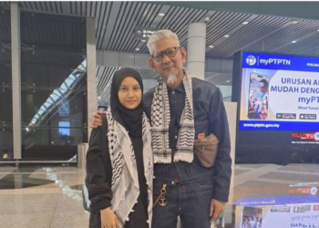 Zainal Rashid Ahmad bersama Ilham Fansuri