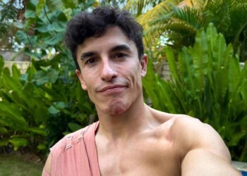 Kececeraan Marquez itu berlaku seminggu selepas dia memenangi gelaran dunia MotoGP ketujuhnya, yang pertama dalam tempoh enam tahun di GP Jepun. - IHSAN INSTAGRAM MARQUEZ