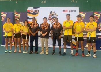 PASUKAN Tenis negara yang bakal membawa cabaran di Sukan SEA 2025.-IHSAN Tennis Malaysia