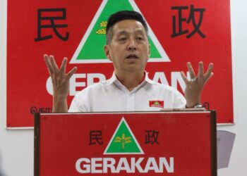 OH Tong Keong ketika ditemui pemberita di George Town, Pulau Pinang hari ini.-UTUSAN/DANIAL SAAD