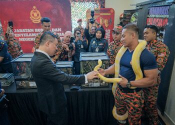 NGA Kor Ming ketika Sambutan Hari Habitat Sedunia Peringkat Malaysia Tahun 2025 di Putrajaya. - UTUSAN/FAIZ ALIF ZUBIR