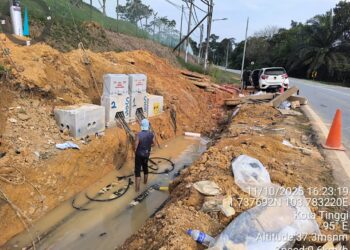 olis membuka kertas siasatan berhubung satu kejadian kecurian kabel di Jalan Semanggar di sini yang tular semalam.
