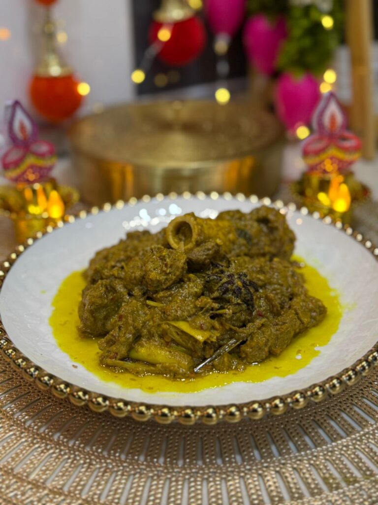 Kambing cili hijau istimewa Deepavali
