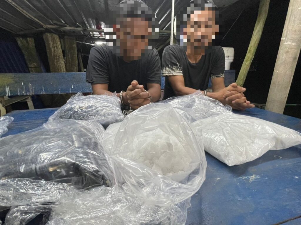 Dua lelaki Indonesia ditahan cuba seludup dadah bernilai RM165,000