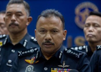 MOHD. Yusoff Mamat semasa sidang akhbar di Ibu Pejabat Polis Kontinjen (IPK) Kelantan, Kota Bharu, Kelantan hari ini-UTUSAN/KAMARUL BISMI KAMARUZAMAN.