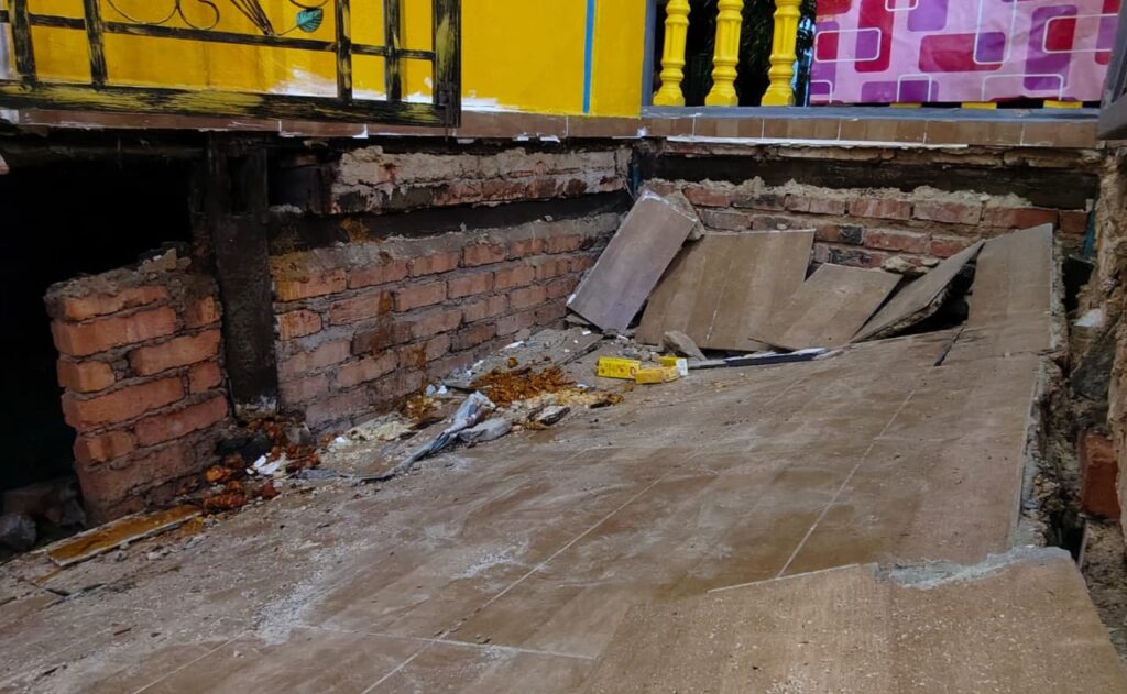 Beranda rumah warisan Kampung Chetti runtuh menjelang Deepavali 1 WhatsApp Image 2025 10 22 at 16.53.02 44f29161