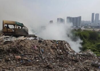 TAPAK Pelupusan Sampah Jelutong (TPSJ) di George Town, Pulau Pinang akan ditamatkan operasinya bermula 30 November 2025 bagi memberi laluan kepada kerja-kerja rehabilitasi di kawasan tersebut.-GAMBAR/FACEBOOK MBPP