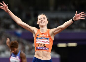 Femke Bol. - AFP
