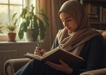 Tulis jurnal untuk alirkan masalah daripada kepala ke dalam kertas.-GAMBAR JANAAN AI