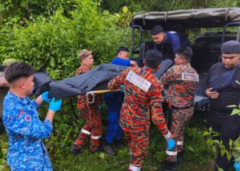 PASUKAN penyelamat menemukan mayat warga emas yang dilaporkan hilang ketika keluar mencari lembu di kawasan hutan berhampiran Kampung Paya Permai, Lubok Merbau, Kuala Kangsar hari ini.