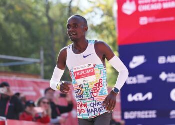 JACOB Kiplimo menjuarai Maraton Chicago.