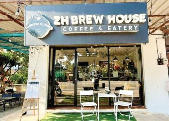 ZH Brew House menjadi lokasi untuk peminat kopi dan makanan Barat bersantai.