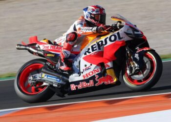 Syarikat minyak gergasi dari Sepanyol ini mula menjadi penaja utama pasukan kilang Honda dalam MotoGP sejak 1995, menjadikannya salah satu kerjasama paling berjaya dan berpanjangan dalam sejarah sukan dunia. - AFP