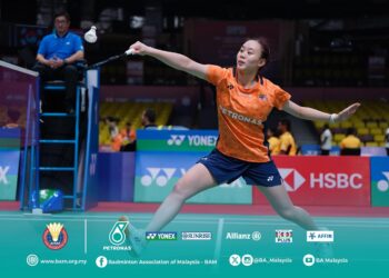Dalam relay pertama, skuad muda negara tidak berdepan masalah untuk mendahului AS 1-0 dengan perseorangan perempuan, Oo Shan Zi membuka aksi menewaskan Annie Meng 9-8. - IHSAN BAM