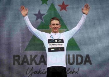 Pelumba Terengganu Cycling Team (TSG), Vadim Pronskiy. - UTUSAN/MUHAMAD IQBAL ROSLI