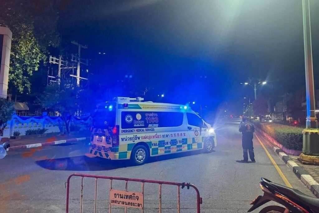 Tiga letupan bom gegarkan Yala, tiada kecederaan dilaporkan 1 bom