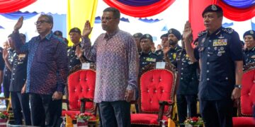 SAIFUDDIN Nasution Ismail ketika hadir pada Program Jelajah Wira Madani di IPD Putrajaya, hari ini.-UTUSAN/FAISOL MUSTAFA