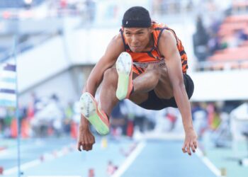 ZAIMAN Megat Abu akan beraksi di final lompat jauh  di Stadium Olahraga Taman Olimpik Komazawa, hari ini.