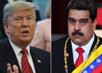 DONALD Trump mahu berunding dengan Nicolas Maduro mengenai jenayah dadah yang berlaku. – AGENSI