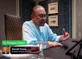 ANWAR Ibrahim menghubungi Trump semalam bagi membincangkan mengenai situasi terkini antara Thailand dan Kemboja.