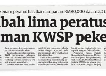 Laporan Utusan Malaysia, 20 November 2025