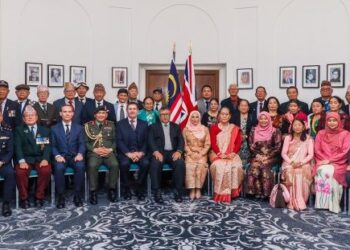 MAJLIS pengurniaan Pingat Jasa Malaysia (PJM) di Kedutaan Malaysia di
London pada 16 November 2023. Sumber - Facebook High Commission of
Malaysia, London.