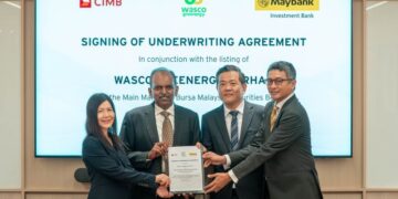 WASCO Greenergy Berhad menandatangani perjanjian pengunderaitan untuk tawaran awam permulaannya (IPO) di Pasaran Utama Bursa Malaysia.