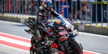 Jorge Martin hanya menunggu lampu hijau daripada pegawai perubatan pasukannya sebelum melakukan kemunculan semula pada musim penutup MotoGP di Valencia hujung minggu ini. - AFP