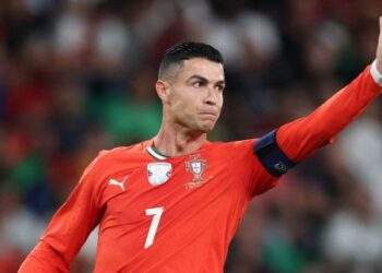 Kapten Portugal, Cristiano Ronaldo mengesahkan Piala Dunia 2026 bakal menjadi penampilan terakhirnya di pentas tertinggi bola sepak dunia. - AFP