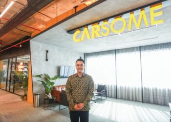 AARON Kee ketika ditemui Utusan Malaysia di ibu pejabatnya di KYM Tower, Petaling Jaya, Selangor.