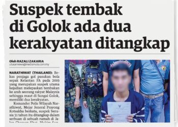 UTUSAN MALAYSIA 4 November 2025