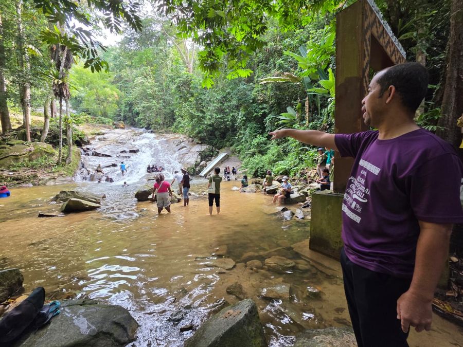 Jangan ‘curi-curi’ naik kawasan air terjun Lata kinjang
