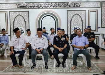 MOHD Azani Omar pada Program Ramah Mesra bersama Timbalan Ketua Polis Kuala Lumpur di ASiS, semalam. Gambar: Ihsan PDRM