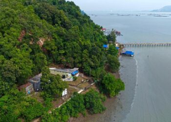LOJI projek penyahgaraman Pulau Aman (PADP) di Pulau Aman, Seberang Perai Selatan (SPS).-GAMBAR/PBAPP