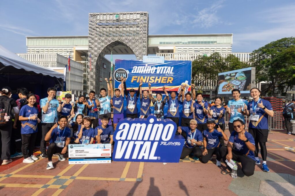 AminoVITAL bekal tenaga kepada 13,000 peserta Garmin Run Asia 2025
