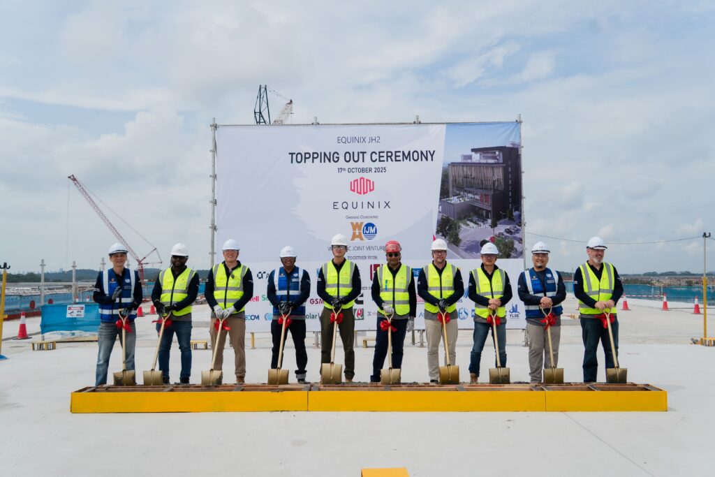 Equinix capai kemajuan utama dalam pembinaan pusat data kedua di Johor