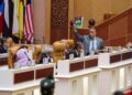 SAARANI Mohamad ketika sesi penggulungan Belanjawan Perak 2026 pada Persidangan Dewan Undangan Negeri (DUN). – UTUSAN/MUHAMAD NAZREEN SYAH MUSTHAFA