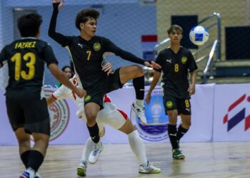 AKSI Malaysia menentang Vietnam dalam penentuan tempat ketiga Kejuaraan Futsal B-19 ASEAN 2025.-IHSAN FAM