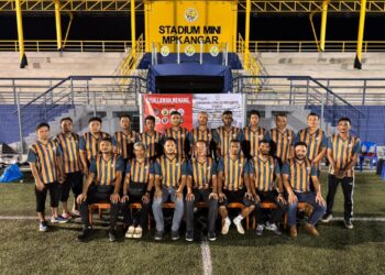 Kejohanan Sanglang Super Cup 2025 berlangsung di padang Majlis Perbandaran Kangar (MPK) Simpang Empat.-UTUSAN